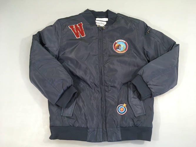 Veste bleue style bombers W Reserve Guardians, moins cher chez Petit Kiwi