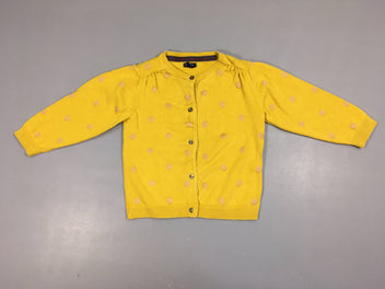 Gilet jaune pois, petite tache à l'avant