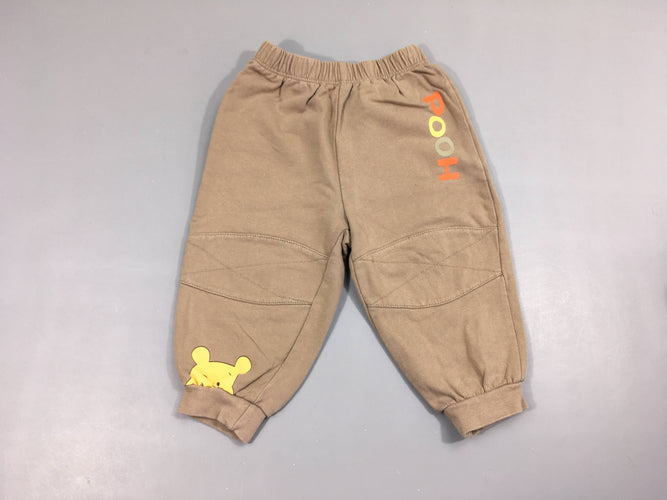 Pantalon de training beige Winnie, moins cher chez Petit Kiwi