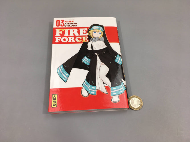 Manga - Fire Force 3, moins cher chez Petit Kiwi