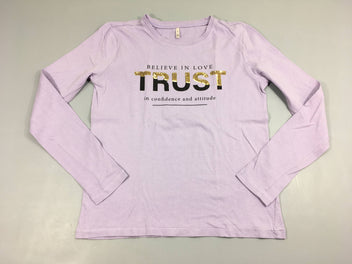 T-shirt m.l mauve Trust sequins, Kids Only