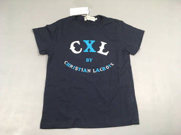 NEUF T-shirt m.c bleu foncé Christian La.croix