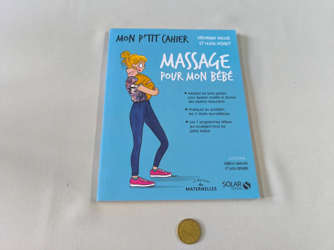 Mon p'tit cahier - Massage pour mon bébé, moins cher chez Petit Kiwi