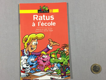 Ratus à l'école - (6-7a) lecteur débutant