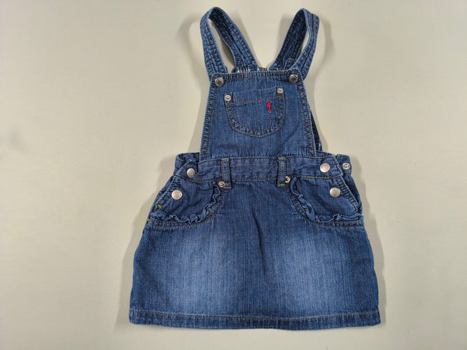 Robe salopette jean, Lanidor, moins cher chez Petit Kiwi