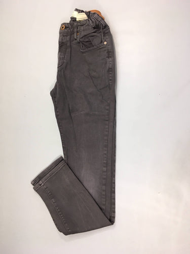 Pantalon gris foncé bleuté Strummer, moins cher chez Petit Kiwi