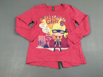 T-shirt m.l rose Super girl