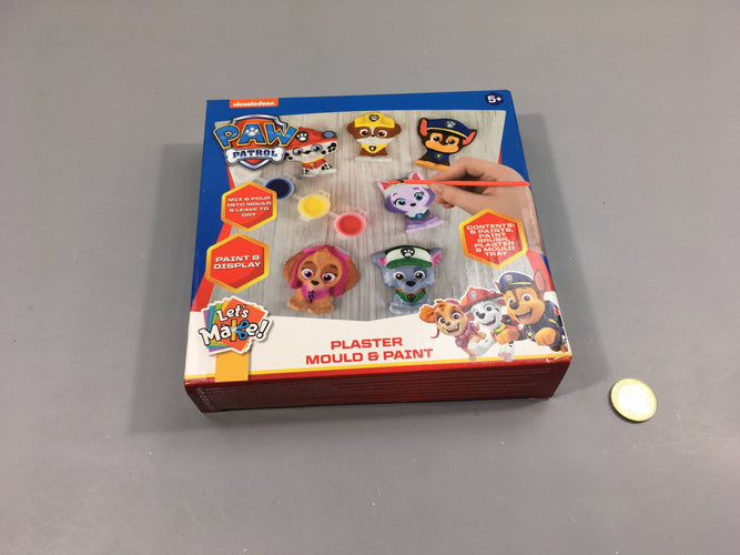 Neuf-Kit Paw Patrol Moules et peintures +5a, moins cher chez Petit Kiwi