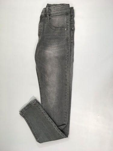 Jeans gris Beckaro Super Skinny, moins cher chez Petit Kiwi