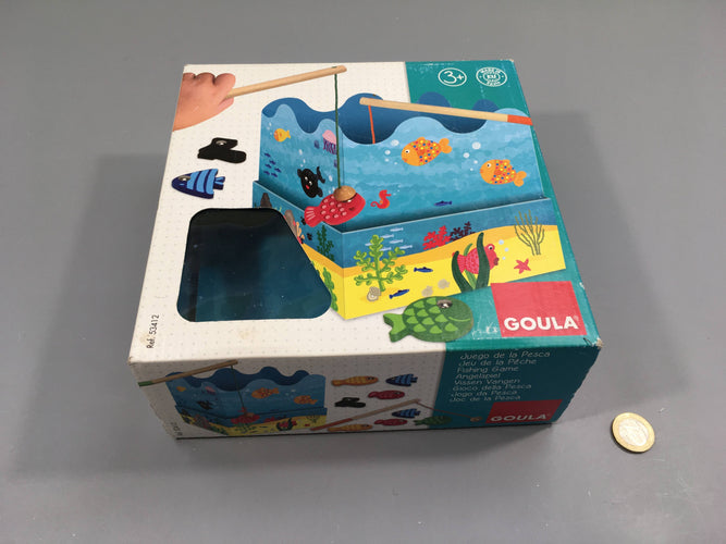 Jeu de la pêche-Le carton est usé-Complet +3a, moins cher chez Petit Kiwi