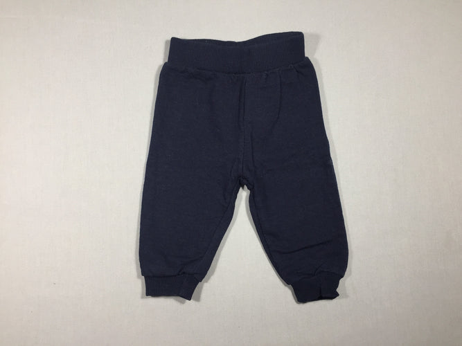 Pantalon molleton bleu marine, moins cher chez Petit Kiwi