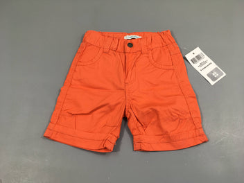 NEUF Bermuda orange à revers