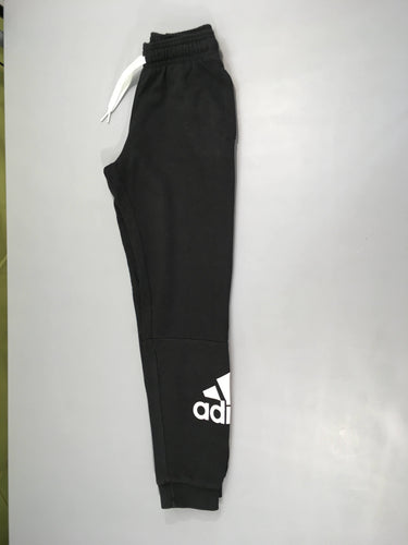 Pantalon de training molleton noir Adidas, moins cher chez Petit Kiwi