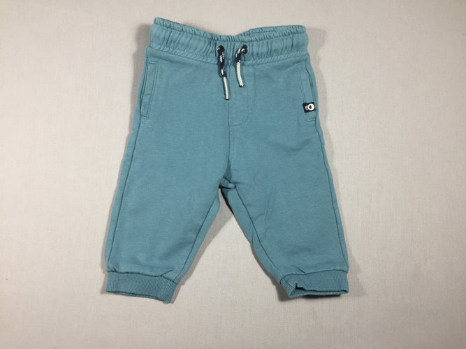 Pantalon molleton bleu clair, moins cher chez Petit Kiwi