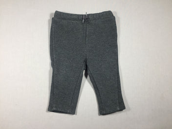 Pantalon molleton gris - intérieur tout doux