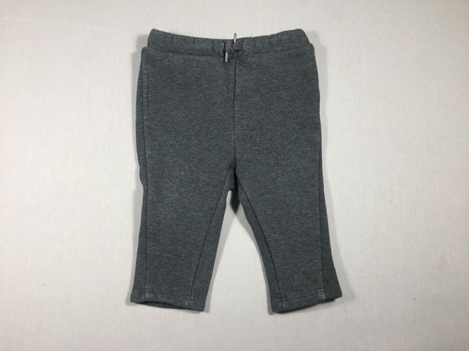 Pantalon molleton gris - intérieur tout doux, moins cher chez Petit Kiwi