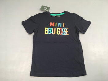 NEUF T-shirt m.c bleu marine Beau gosse