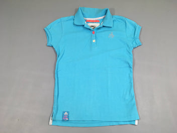 Polo m.c jersey turquoise
