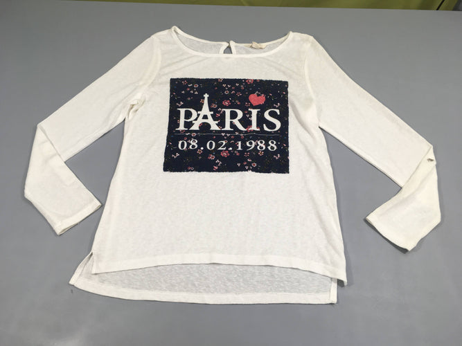 T-shirt m.l mailles Paris, taille S, moins cher chez Petit Kiwi