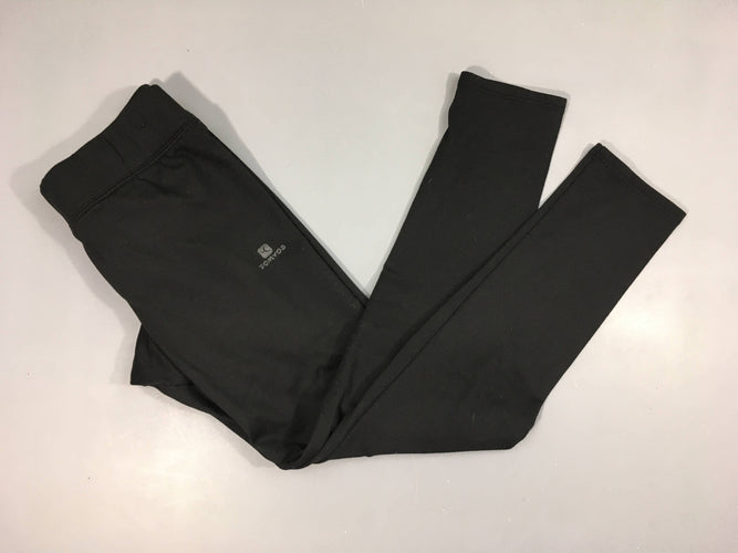 Legging épais de sport noir Domyos, moins cher chez Petit Kiwi