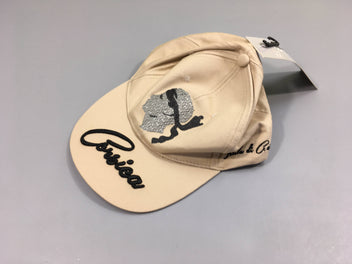 Neuf-Casquette beige Corsica 56-58cm