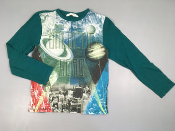 T-shirt m.l vert ville