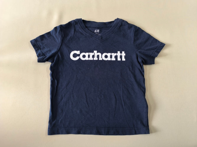 T-shirt m.c bleu marine "Carhart", moins cher chez Petit Kiwi