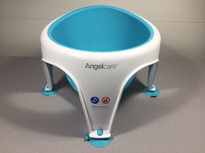 Anneau de bain ANGELCARE turquoise / Blanc, moins cher chez Petit Kiwi