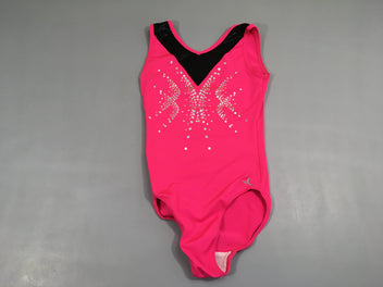 Maillot de gym rose strass, Domyos