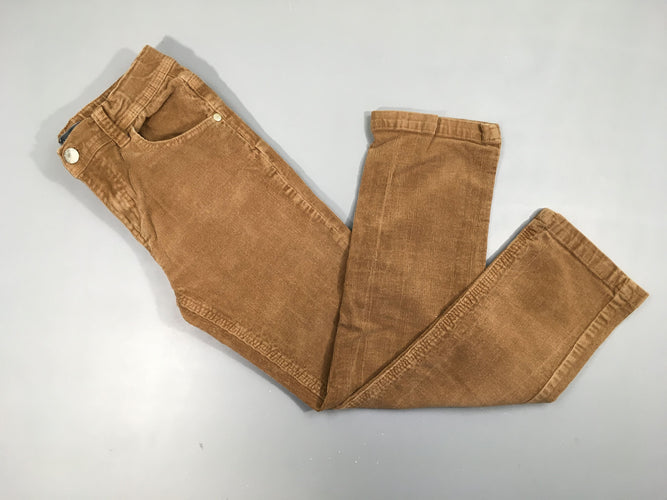 Pantalonvelours côtelé ocre, moins cher chez Petit Kiwi