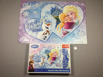 Puzzle La reine des neiges - Complet 3+