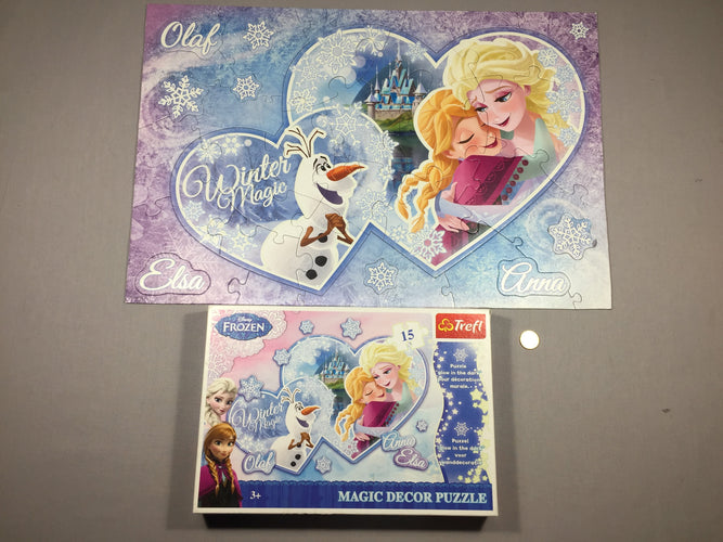 Puzzle La reine des neiges - Complet 3+, moins cher chez Petit Kiwi