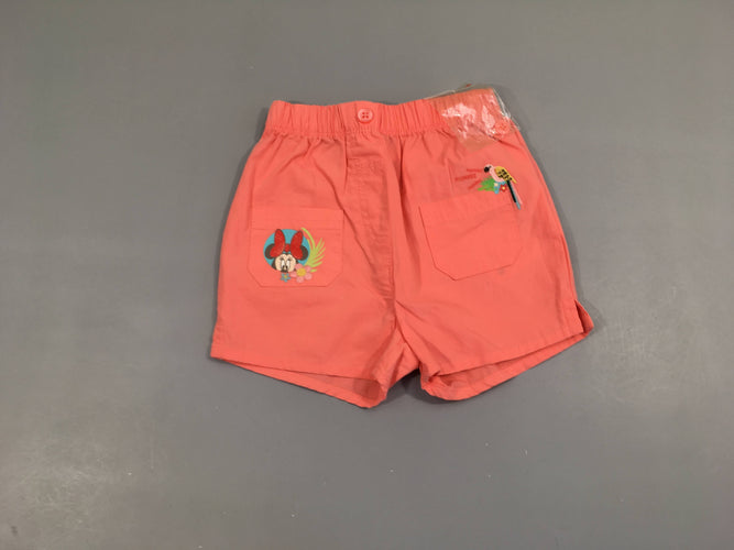 NEUF Short rose Minnie, moins cher chez Petit Kiwi