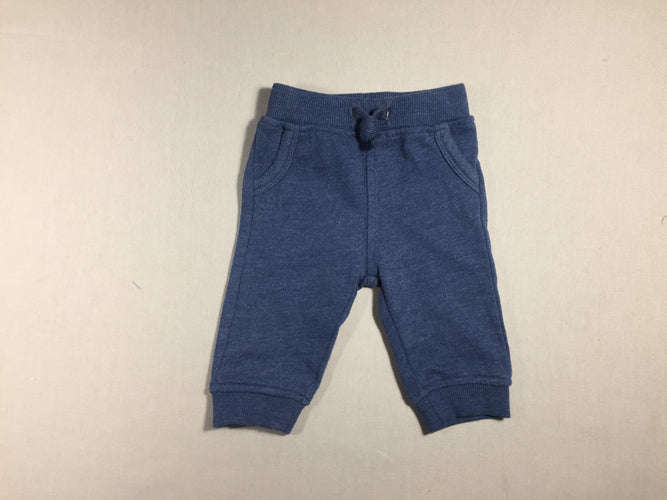 Pantalon molleton bleu, moins cher chez Petit Kiwi