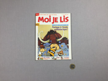 Moi je lis - 7+ Panique à l'école préhistorique