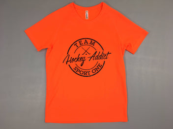 T-shirt de sport m.c orange hockey