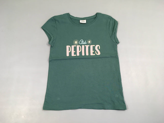 T-shirt m.c vert Pepites, moins cher chez Petit Kiwi