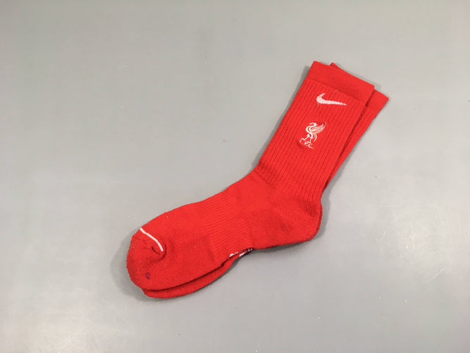 Chaussettes de foot rouges Liverpool LFC, moins cher chez Petit Kiwi