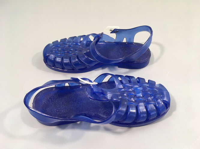 Chaussures d'eau plastique bleu, 34, moins cher chez Petit Kiwi