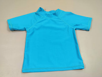 T-shirt m.c anti-uv  bleu