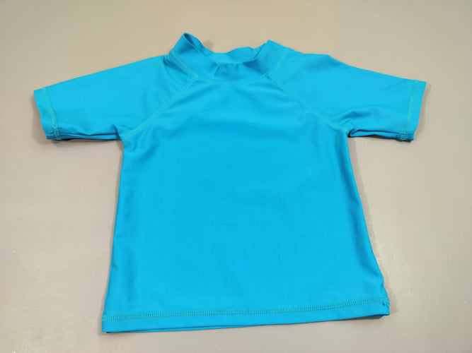 T-shirt m.c anti-uv  bleu, moins cher chez Petit Kiwi