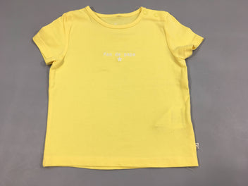 T-shirt m.c jaune fan de papa