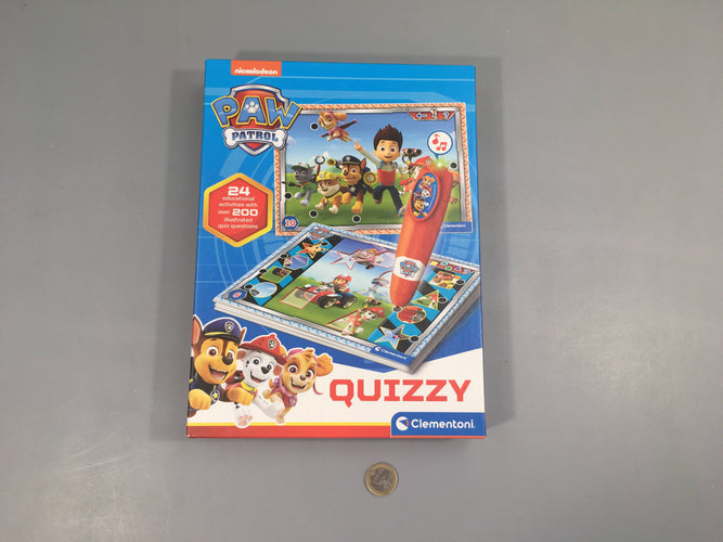 Complet Quizzy Paw patrol 3+, moins cher chez Petit Kiwi