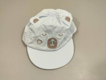 Casquette ourson bleu-clair  XS/45 cm