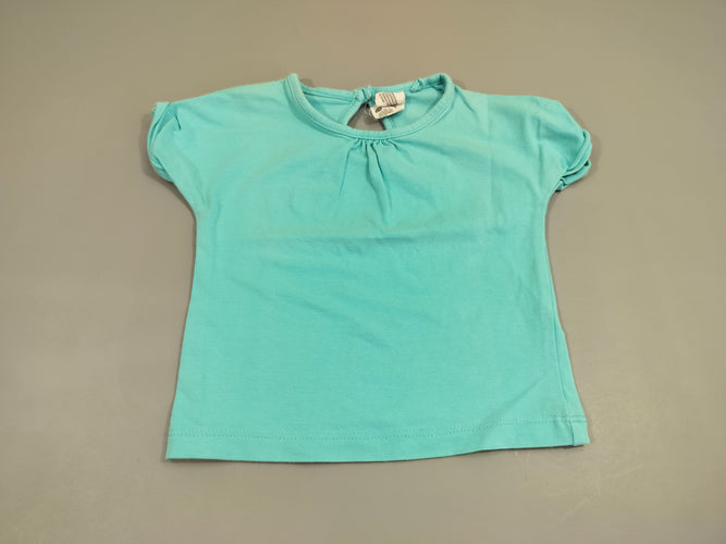 T-shirt m.c bleu, moins cher chez Petit Kiwi