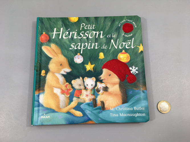 Petit hérisson et le sapin de Noël, moins cher chez Petit Kiwi