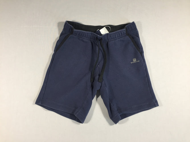 Short jersey bleu marine - cordon noir, moins cher chez Petit Kiwi