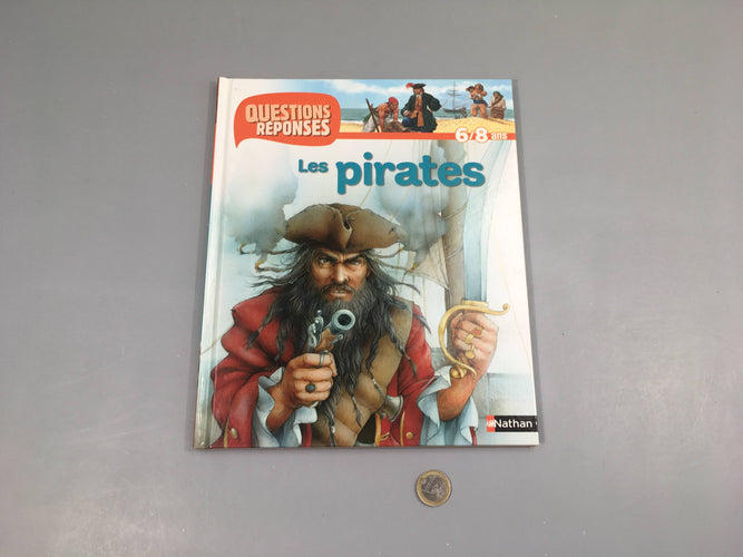 Questions réponses les pirates, 6-8ans, moins cher chez Petit Kiwi