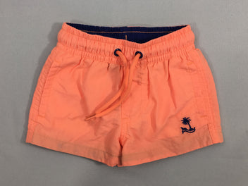 Maillot short orange néon