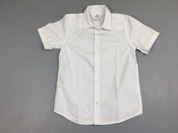 Chemise m.c blanche easy iron